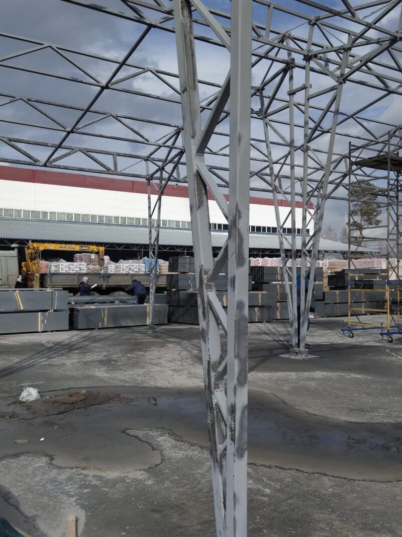 Металлические фермы фото 3