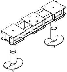 Ростверки двухсвайных фундаментов серии 3.407.9-158 фото 1